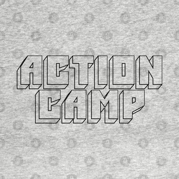 Action Camp Big Muff logo (Black) by ActionCamp